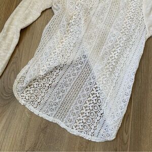 Hollister Lace Back Sweater